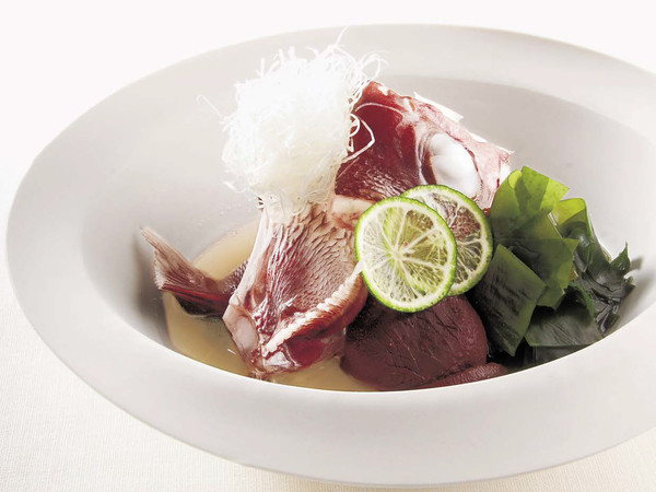 鯛の骨蒸し