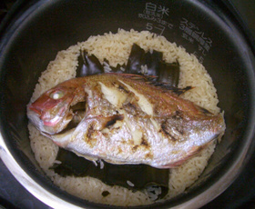 ♪炊飯器で鯛飯♪1匹魚でも切り身でもOK