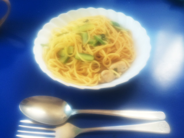 きゅうりとささみの柚子胡椒パスタの画像