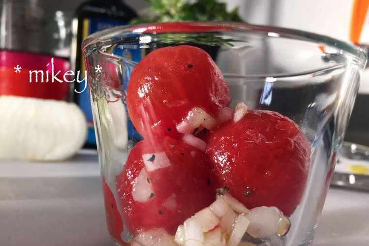 カンタン酢で ミニトマトのマリネ レシピ 作り方 By Mikey クックパッド 簡単おいしいみんなのレシピが360万品