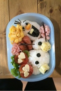 キャラ弁 オラフ