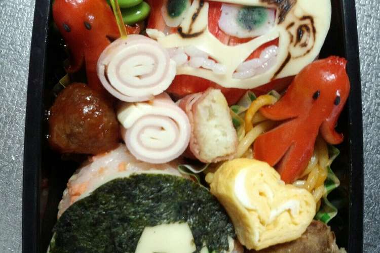 進撃の巨人キャラ弁 レシピ 作り方 By フェミニアーノ クックパッド 簡単おいしいみんなのレシピが354万品