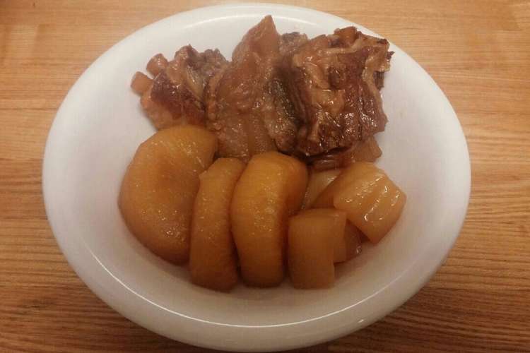 パイカ 豚バラ軟骨 と大根の煮物 レシピ 作り方 By えね クックパッド