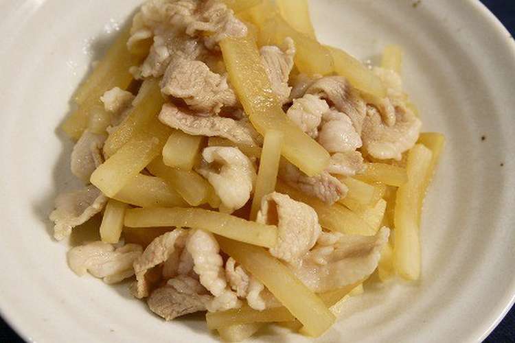 ダイエット 豚しゃぶ大根炒め レシピ 作り方 By だんどり亭 クックパッド 簡単おいしいみんなのレシピが364万品