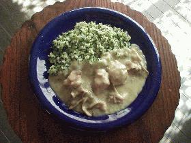 鶏のクリーム煮