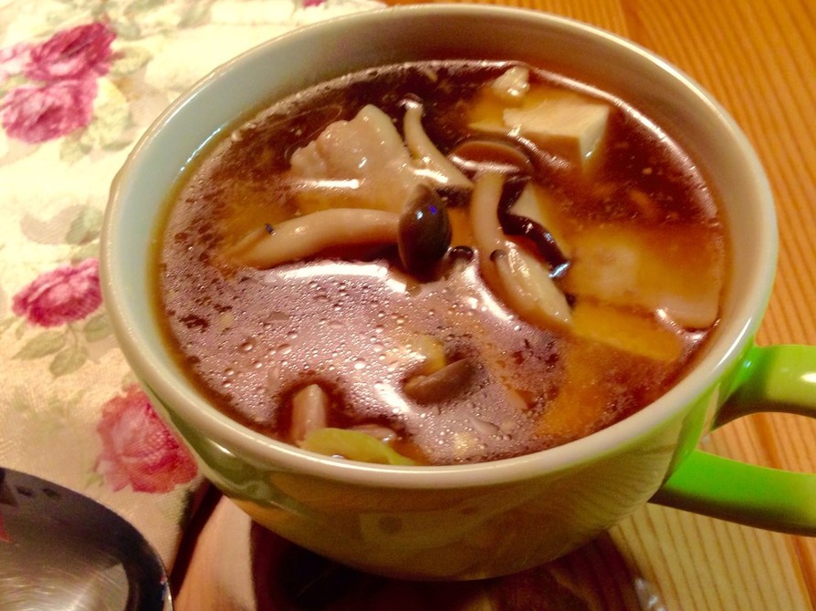豆腐のスープの画像