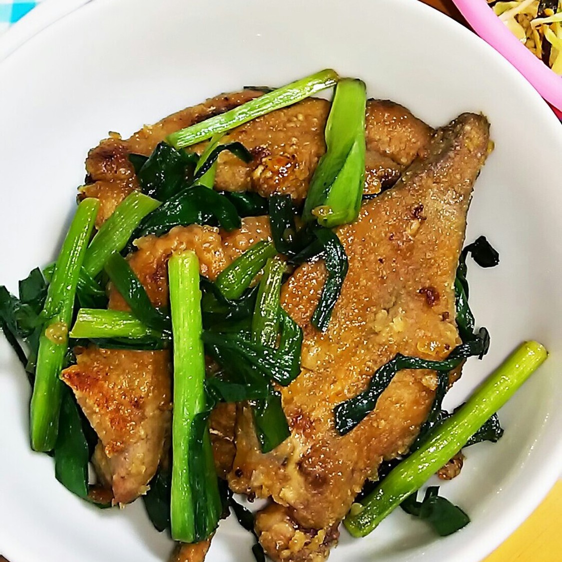 簡単♪しっかり味のレバニラ炒め♪