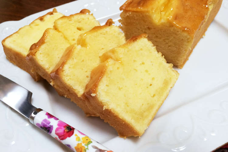 洋菓子店の味 アーモンドパウンドケーキ レシピ 作り方 By らみるきー クックパッド 簡単おいしいみんなのレシピが353万品