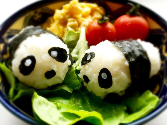 超簡単 パンダおにぎり By 英さん クックパッド 簡単おいしい