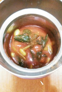 トマト缶で簡単☆冷静トマトスープ