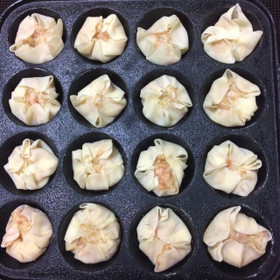 たこ焼き器で簡単☆アツアツ揚げシュウマイ