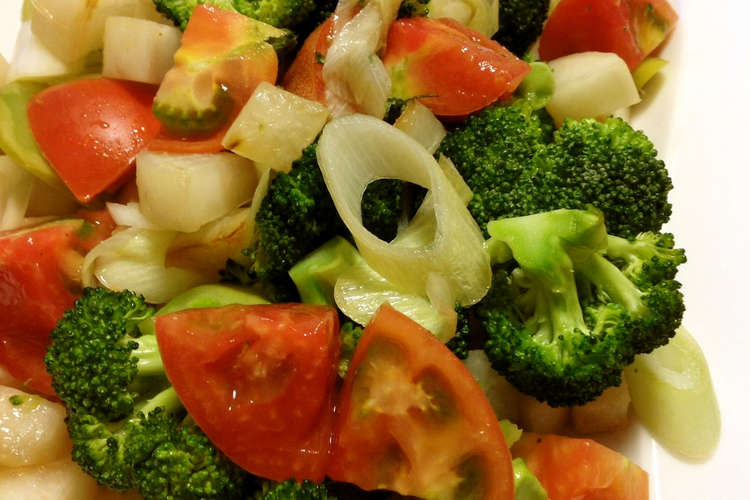 トマト大根ブロッコリー葱の鶏ガラ中華炒め レシピ 作り方 By ミシャコ クックパッド 簡単おいしいみんなのレシピが366万品