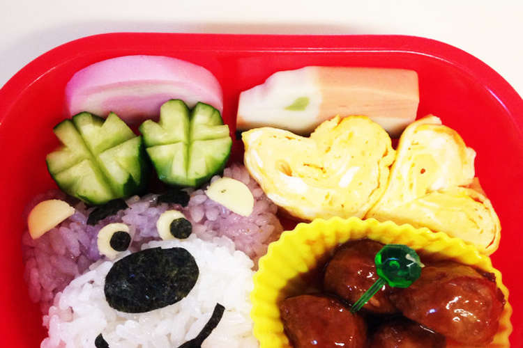 トイストーリーのロッツォキャラ弁 レシピ 作り方 By クック0s6snu クックパッド 簡単おいしいみんなのレシピが372万品