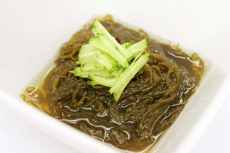 沖縄県産もずく酢 レシピ 作り方 By サンサンクッキング クックパッド 簡単おいしいみんなのレシピが360万品