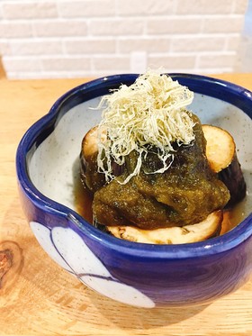 母の味〜ナスとトロロ昆布のとろっと煮