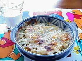 ミルクたっぷり*ライスグラタン