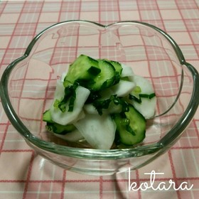 ❇かぶときゅうり❇の漬物♪❇
