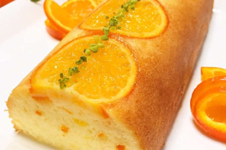 簡単コンポートで オレンジケーキ レシピ 作り方 By ぷるベリー クックパッド 簡単おいしいみんなのレシピが353万品