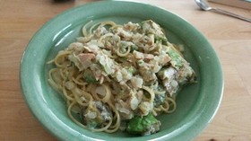 アボカドツナクリームパスタ