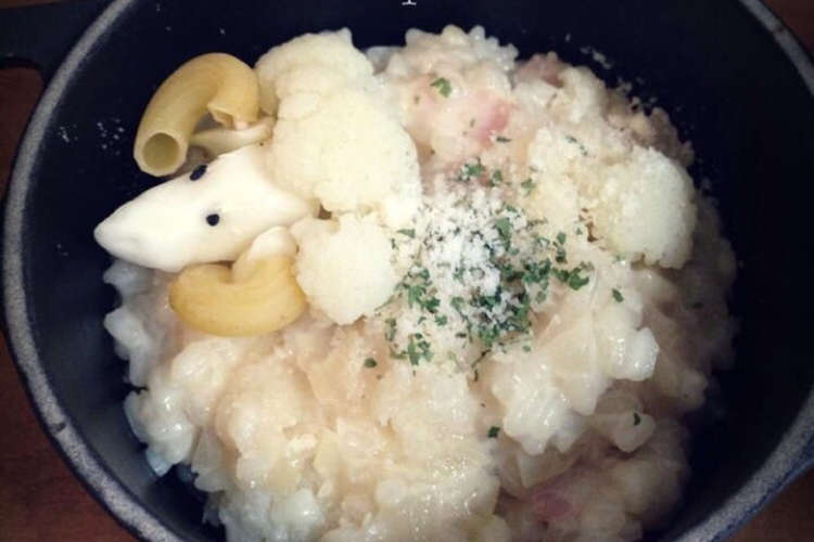 寒い日の朝は 羊のチーズリゾット 簡単 レシピ 作り方 By Kerryakaki クックパッド 簡単おいしいみんなのレシピが359万品