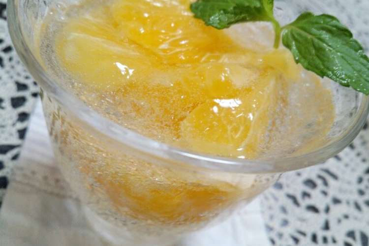 フルーツｉｎ炭酸ゼリー レシピ 作り方 By もへほっぺ クックパッド 簡単おいしいみんなのレシピが377万品
