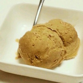 簡単アイスクリーム インスタントコーヒー