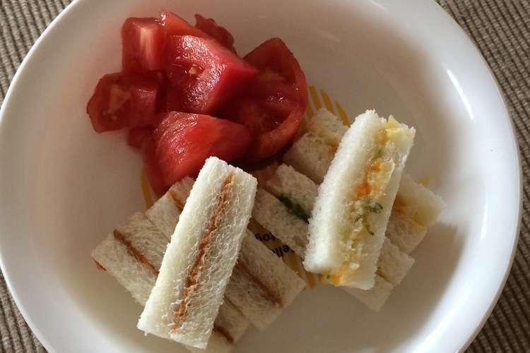 離乳食後期 コーンクリームサンドイッチ レシピ 作り方 By うにあずき クックパッド 簡単おいしいみんなのレシピが366万品