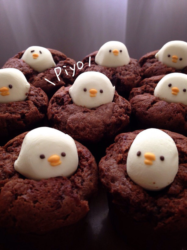 ひよこのカップケーキ by マシュマロぴよこ 【クックパッド】 簡単おいしいみんなのレシピが357万品