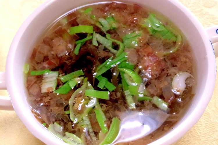 沖縄で食べた 思い出のもずくスープ レシピ 作り方 By ステルトミチル クックパッド 簡単おいしいみんなのレシピが354万品