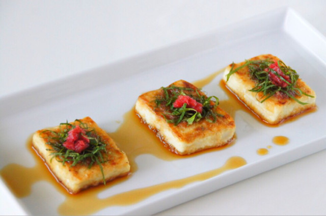 梅大葉で絶品✿豆腐ステーキさっぱりポン酢の画像