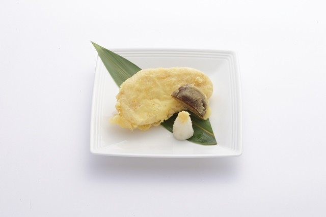介護食　白身魚の天ぷらの画像