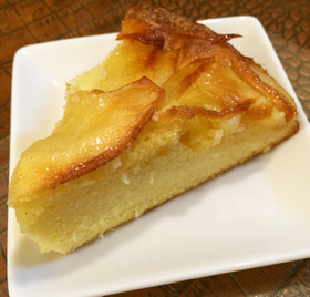 パクパク食べれちゃう♪リンゴケーキ