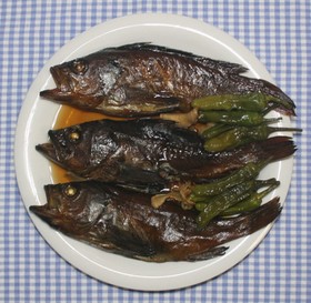 簡単☆美味しい☆メバルの干物で煮付け