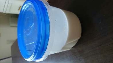 手作りカシューナッツミルクの写真