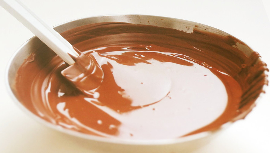 チョコレートのテンパリングの仕方の画像