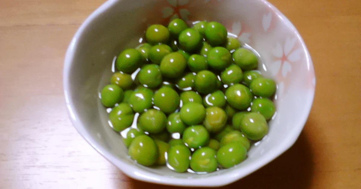 春エンドウ豆とミントのレシピ