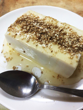 まるでブラマンジェ?豆腐で簡単デザート