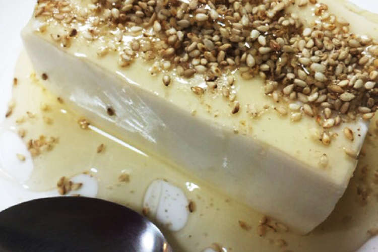 まるでブラマンジェ 豆腐で簡単デザート レシピ 作り方 By にゃーめん クックパッド 簡単おいしいみんなのレシピが367万品