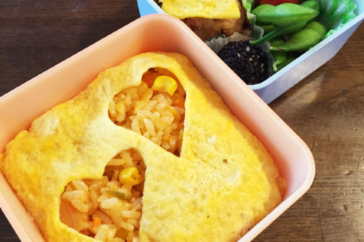 簡単に可愛いオムライス お弁当 レシピ 作り方 By Motty クックパッド
