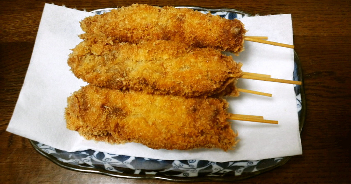 衣を食べる串カツ by いかばあ 【クックパッド】 簡単おいしいみんなのレシピが315万品 衣を食べる串カツ by いかばあ