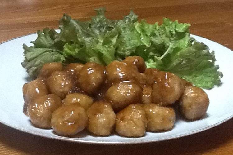 揚げない肉団子の甘酢あん レシピ 作り方 By おはなすき クックパッド 簡単おいしいみんなのレシピが361万品