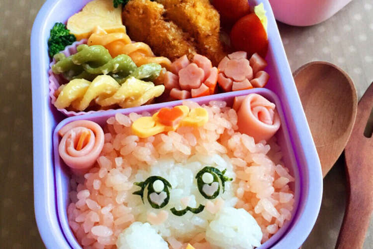 プリキュア パフ キャラ弁 レシピ 作り方 By Meiyuina クックパッド 簡単おいしいみんなのレシピが359万品