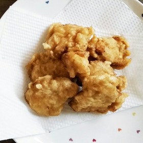 ◇簡単美味↑鶏むね肉の天ぷら◇