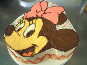 ミニーちゃん☆ケーキ