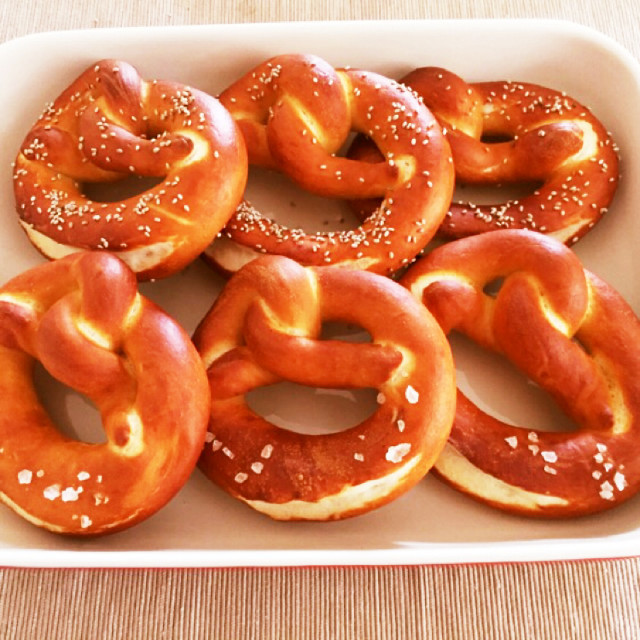 冷凍プレッツェルのレシピ