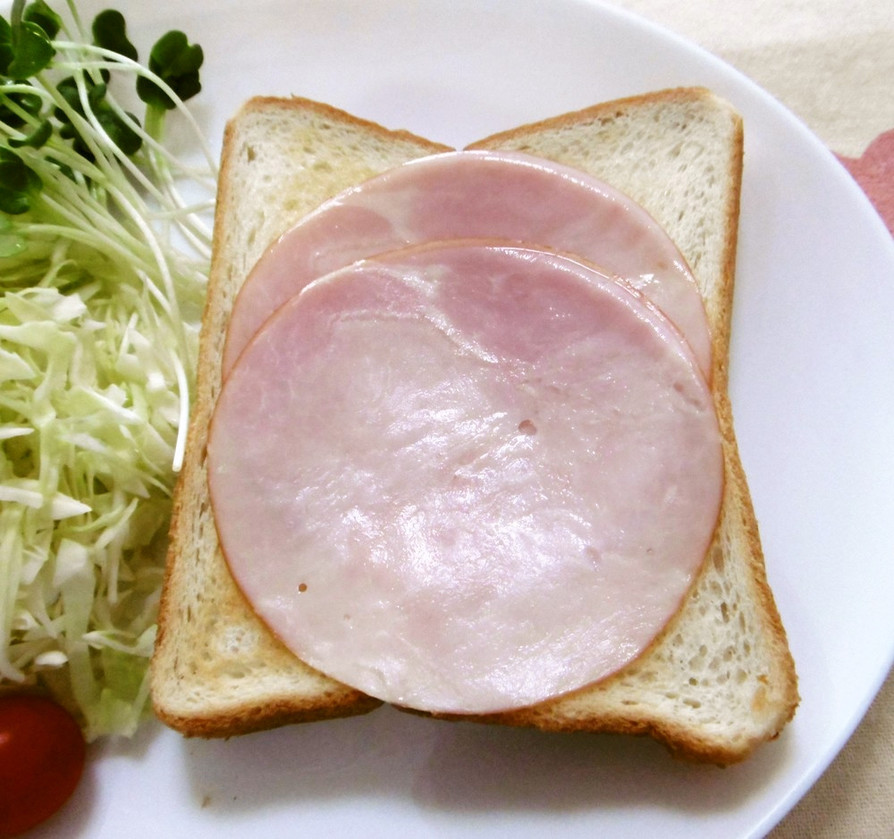 ハム☆トーストの画像