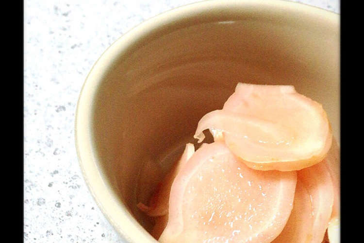 新生姜の梅酢漬け レシピ 作り方 By あずみママのお菓子 クックパッド