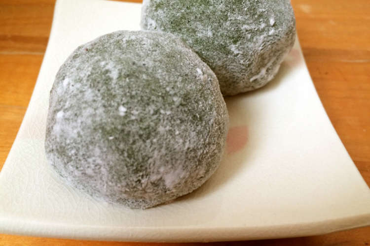 レンジで簡単 よもぎ大福 レシピ 作り方 By Sweets クックパッド 簡単おいしいみんなのレシピが360万品