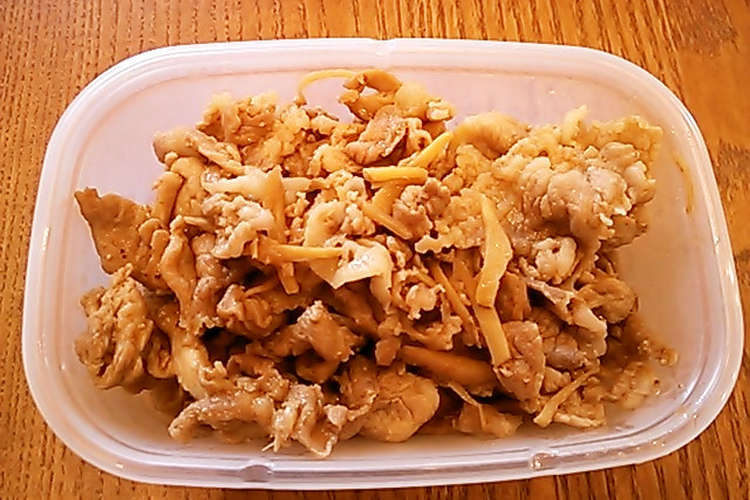常備菜 豚肉の甘辛煮 レシピ 作り方 By 発酵食大学 クックパッド 簡単おいしいみんなのレシピが358万品