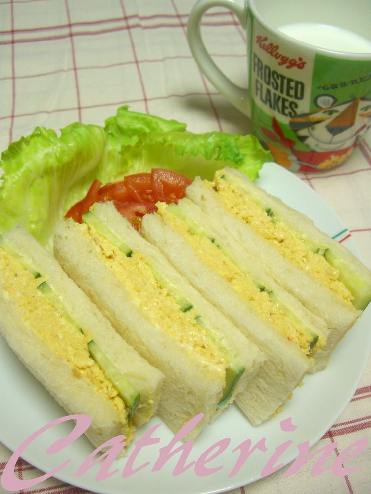 マヨたまサンドイッチの画像